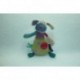 DOUDOU CHIEN PELUCHE LES JOLIS PAS BEAUX MOULIN ROTY