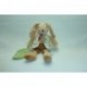 DOUDOU LAPIN PELUCHE 28 CM COLLECTION LOUPICHOU ET PIM DOUDOU ET COMPAGNIE