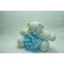 DOUDOU OURS PELUCHE PLUME KALOO