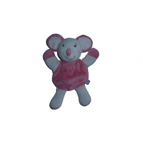 Doudou souris marionnette Sucre d'Orge