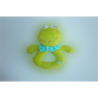 Doudou hochet grenouille Aubert