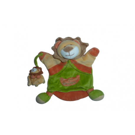 Doudou marionnette lion Doudou et Compagnie