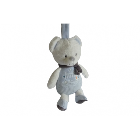 Doudou ours peluche musicale Mots d'Enfants