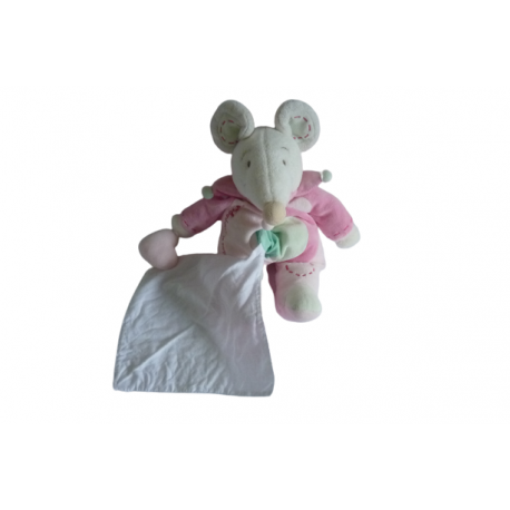 Doudou peluche souris Léonie DC127 Doudou et compagnie