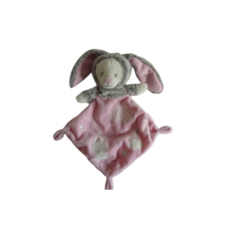 Doudou ours déguisé en lapin Mots d'Enfants