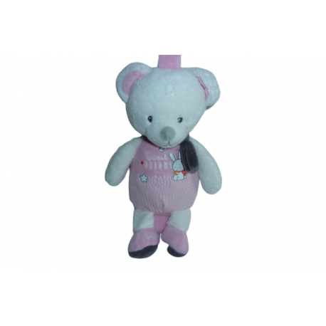 Doudou peluche musicale ours Mots d'Enfants