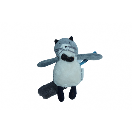 Doudou peluche chat Les Moustaches Moulin Roty