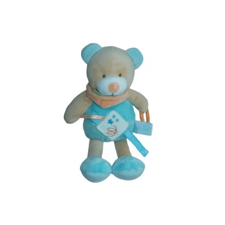 Doudou peluche ours éveil Super Doudou BN0213 Baby'Nat