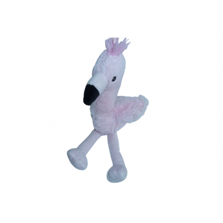 Doudou peluche flamant rose ZD Trading