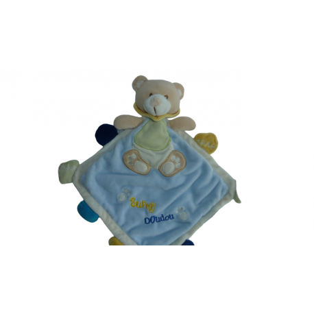 DOUDOU OURS "LES SUPERS DOUDOUS" BN302 BABY'NAT