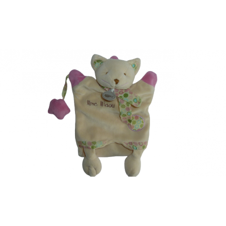 DOUDOU CHAT MARIONNETTE BABY'NAT