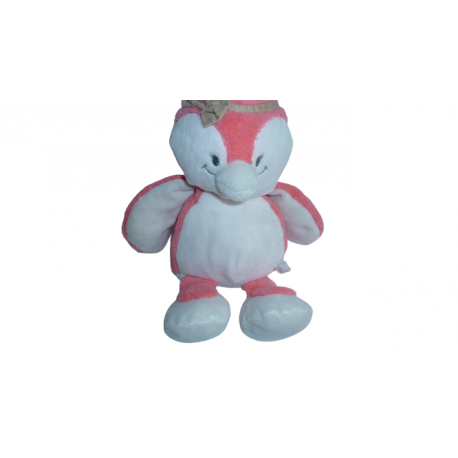 Doudou peluche pingouin "Daisy et Coco" Noukie's