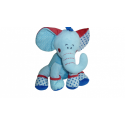 Doudou peluche éléphant Tiamo