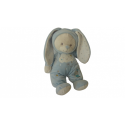 Doudou peluche ours 28 cm déguisé en lapin Max et Sax