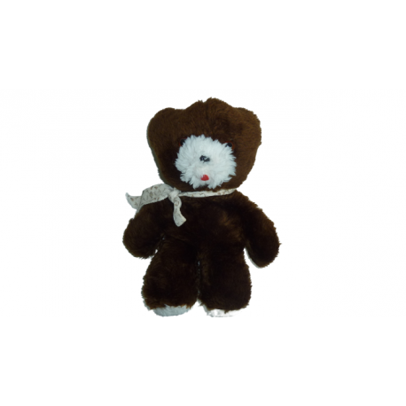 Doudou peluche ours vintage 34 cm