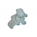 Doudou peluche mouchoir hippopotame Mon tout Petit DC2600 Doudou et Compagnie