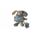 Doudou peluche éveil lapin Baby'Nat