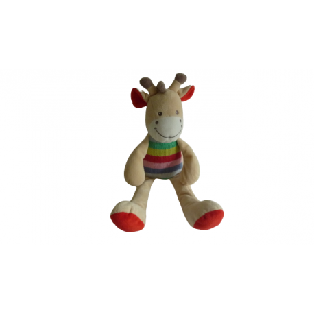 Doudou peluche girafe 41 cm Nicotoy