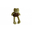 Doudou peluche grenouille La Grande Famille Moulin Roty