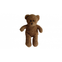 Doudou peluche ours marron 31 cm