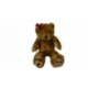 Doudou peluche ours marron 35 cm