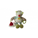 Doudou peluche éveil hérisson Gaston BN0199 Baby'Nat