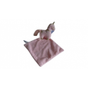 Doudou peluche mouchoir licorne Mots d'Enfants