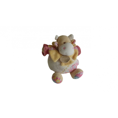 Doudou peluche vache Pistache Doudou et Compagnie