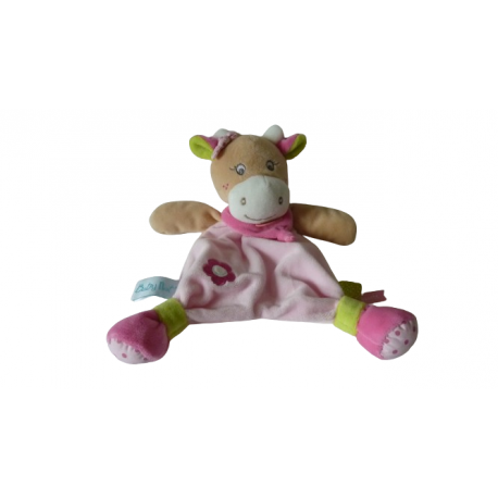 Doudou vache Coquillette BN0172 Baby'Nat