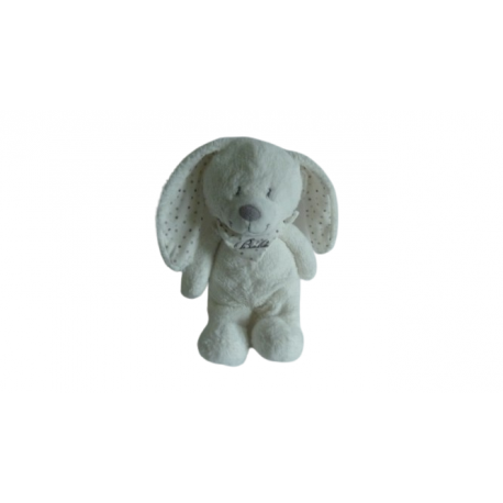 Doudou peluche lapin 26 cm Pommette