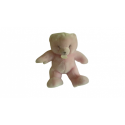 Doudou peluche ours DC3562 rose Doudou et Compagnie