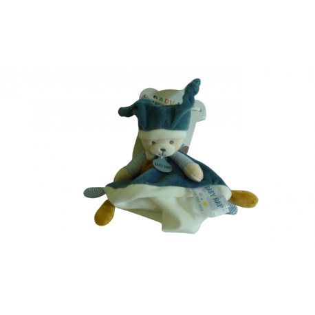 Doudou ours Polochon BN0739 Baby'Nat