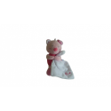 Doudou peluche mouchoir ours Sucre d'Orge