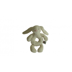 Doudou hochet lapin Jellycat