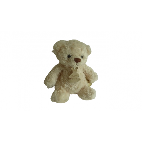 Doudou peluche ours Câlin HO1436 Histoire d'Ours