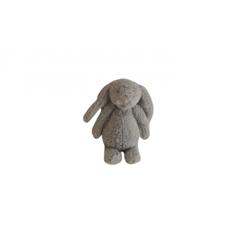 Doudou peluche lapin 19 cm gris Jellycat