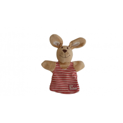 Doudou marionnette lapin Play with me Sunkid GMBH