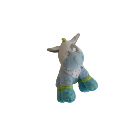 Doudou peluche vache Mots d'Enfants