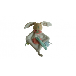 Doudou attache tétine lapin BN0288 Baby'Nat