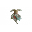 Doudou attache tétine lapin BN0288 Baby'Nat