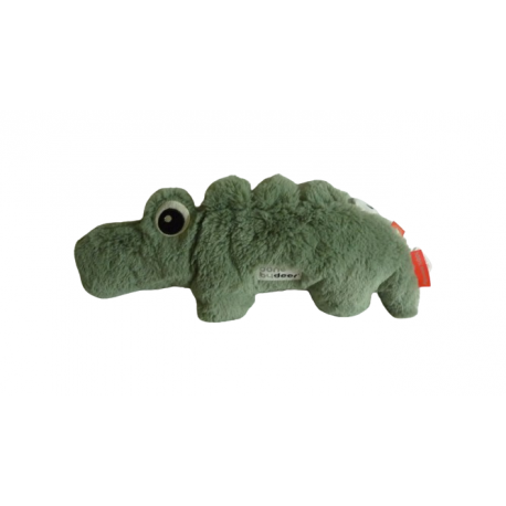 Doudou peluche crocodile Donebydeer