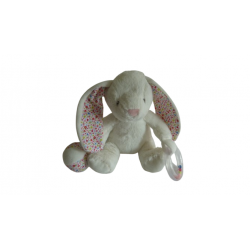 Doudou peluche éveil lapin Pommette