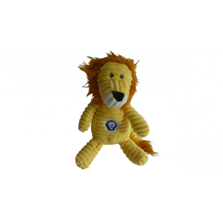 Doudou peluche lion le Roi du matelas Cotton Blue