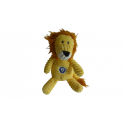 Doudou peluche lion le Roi du matelas Cotton Blue