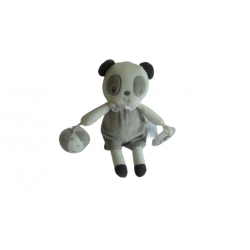 Doudou peluche éveil panda Mots d'Enfants