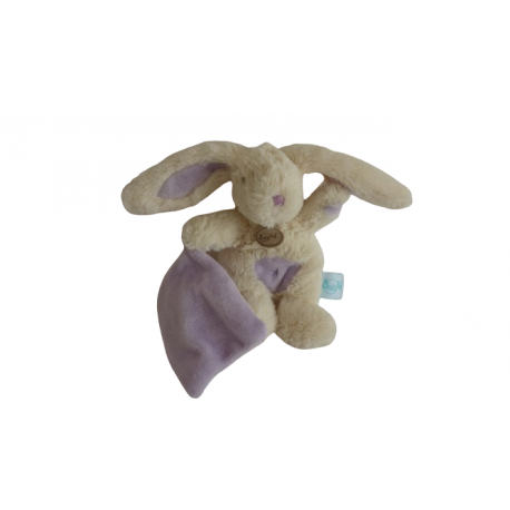 Doudou peluche mouchoir lapin Baby'Nat