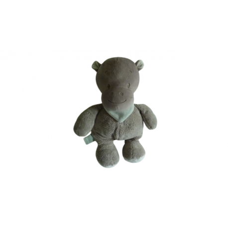 Doudou peluche hippopotame 32 cm Léa et Hippolite Nattou