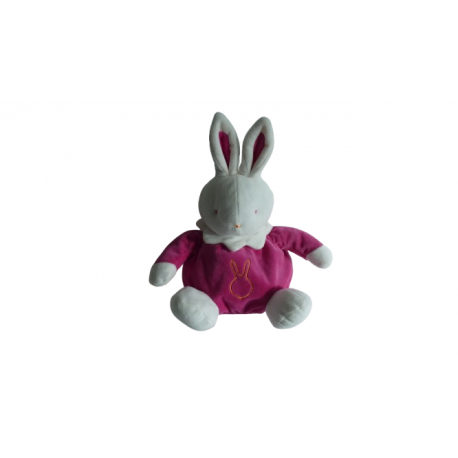 Doudou peluche lapin Klorane