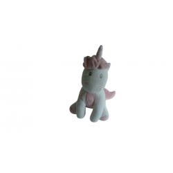 Doudou peluche licorne Luminou