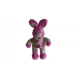 Doudou peluche lapin vintage 44 cm